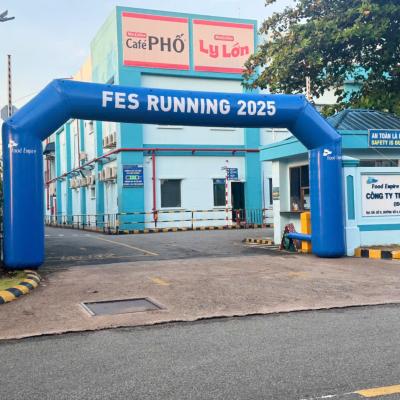 Cổng hơi Vuông 8m